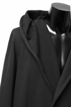 画像をギャラリービューアに読み込む, m.a+ exclusive hand painted hooded unlined cardigan coat / C328-HP/JM4 (BLACK)