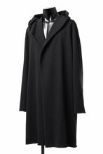 画像をギャラリービューアに読み込む, m.a+ exclusive hand painted hooded unlined cardigan coat / C328-HP/JM4 (BLACK)