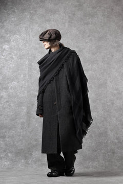画像をギャラリービューアに読み込む, forme d'expression exclusive Everyone Coat (Black Pepper)