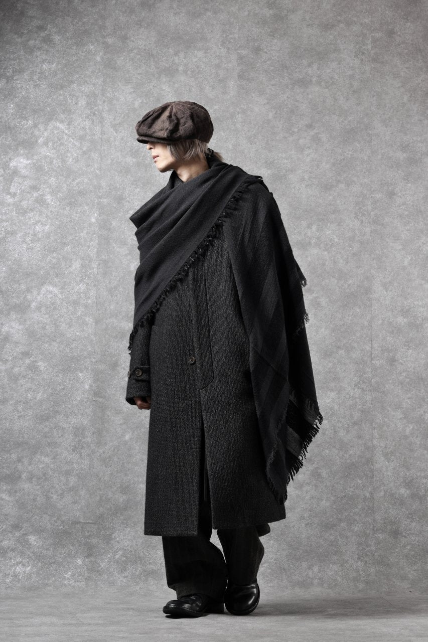 画像をギャラリービューアに読み込む, forme d'expression exclusive Everyone Coat (Black Pepper)