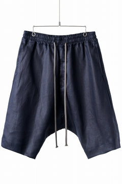 画像をギャラリービューアに読み込む, A.F ARTEFACT SARROUEL SHORT PANTS / LINEN TWILL (NAVY)