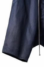 画像をギャラリービューアに読み込む, A.F ARTEFACT SARROUEL SHORT PANTS / LINEN TWILL (NAVY)