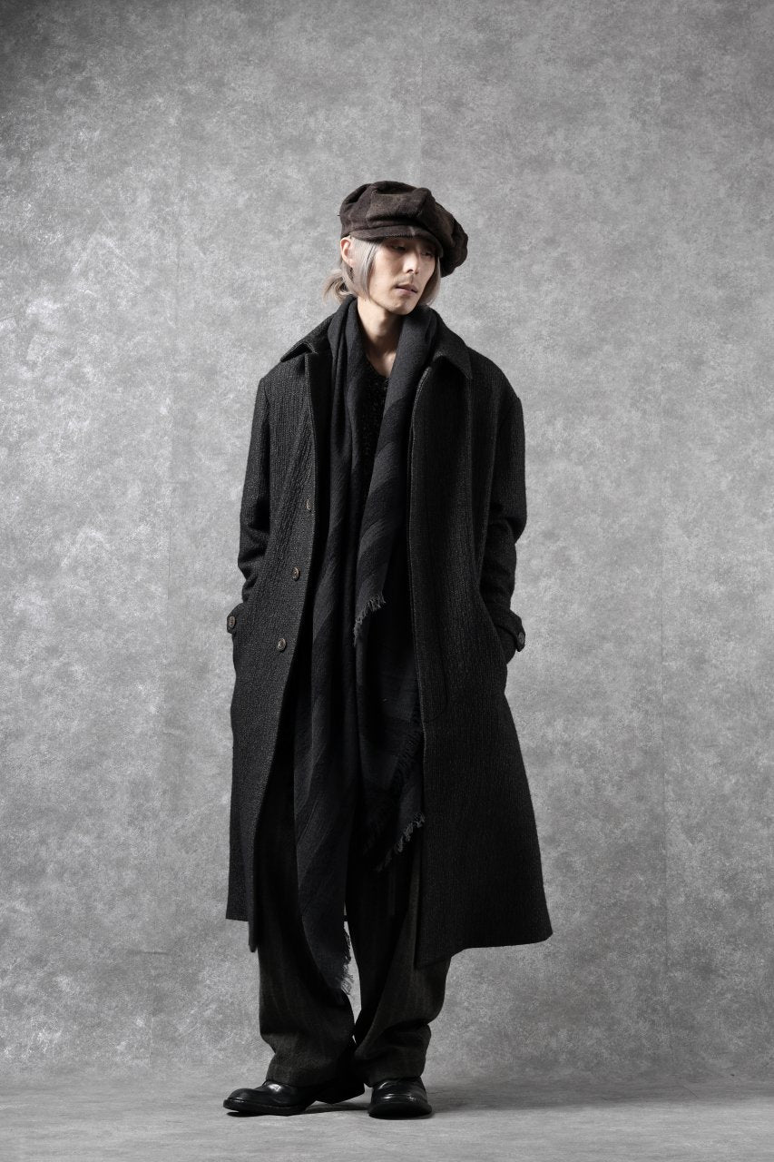 画像をギャラリービューアに読み込む, forme d'expression exclusive Everyone Coat (Black Pepper)