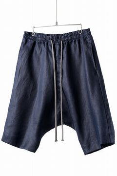 画像をギャラリービューアに読み込む, A.F ARTEFACT SARROUEL SHORT PANTS / LINEN TWILL (NAVY)