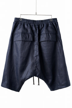 画像をギャラリービューアに読み込む, A.F ARTEFACT SARROUEL SHORT PANTS / LINEN TWILL (NAVY)
