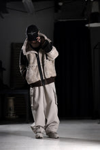Load image into Gallery viewer, Feng Chen Wang DOUBLE SIDED SHERPA JACKET (GRAY)