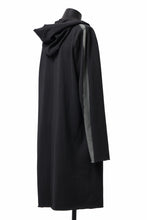 Load image into Gallery viewer, m.a+ hand painted hooded unlined cardigan / C328-HP/JM4 (BLACK)