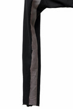 Load image into Gallery viewer, m.a+ hand painted elastic waist low crotch 2 pocket pants / P571-HP/JM4 (BLACK)