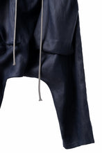 画像をギャラリービューアに読み込む, A.F ARTEFACT WIDE SARROUEL PANTS / LINEN TWILL (NAVY)