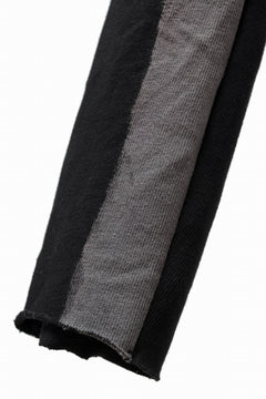Load image into Gallery viewer, m.a+ hand painted elastic waist low crotch 2 pocket pants / P571-HP/JM4 (BLACK)