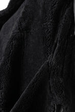 Load image into Gallery viewer, ISAMU KATAYAMA BACKLASH "LIMITED" B-3 FLIGHT JACKET / SPANISH MOUTON NATIVE BOMBER FINISH (BLACK)