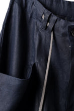 画像をギャラリービューアに読み込む, A.F ARTEFACT WIDE SARROUEL PANTS / LINEN TWILL (NAVY)