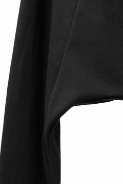 Load image into Gallery viewer, m.a+ hand painted elastic waist low crotch 2 pocket pants / P571-HP/JM4 (BLACK)