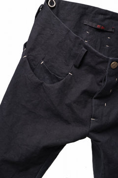 Load image into Gallery viewer, m.a+ 5 pocket medium fit pants / P282/CP5 (BLACK)