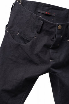 Load image into Gallery viewer, m.a+ 5 pocket medium fit pants / P282/CP5 (BLACK)