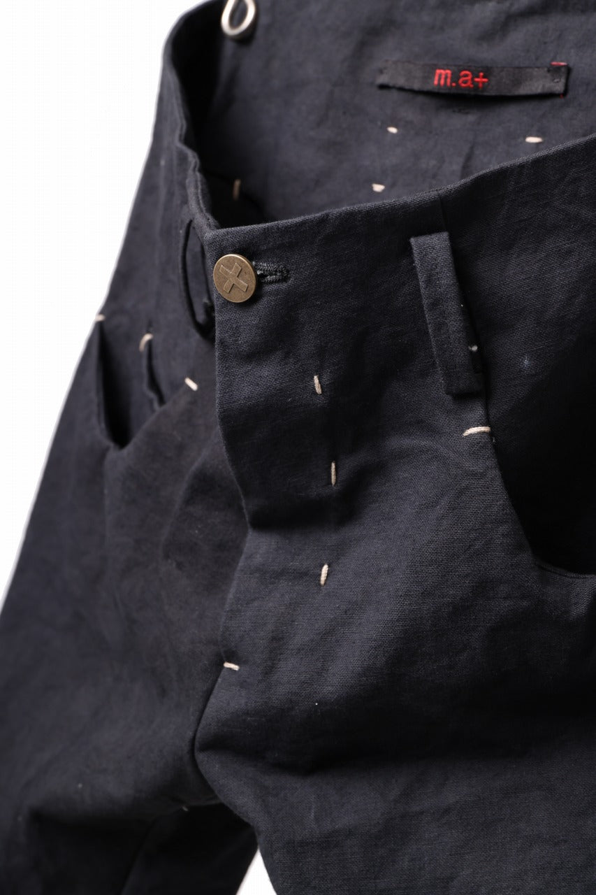 Load image into Gallery viewer, m.a+ 5 pocket medium fit pants / P282/CP5 (BLACK)