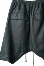 画像をギャラリービューアに読み込む, A.F ARTEFACT SARROUEL SHORT PANTS / LINEN TWILL (GREEN)