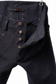 画像をギャラリービューアに読み込む, m.a+ 5 pocket medium fit pants / P282/CP5 (BLACK)