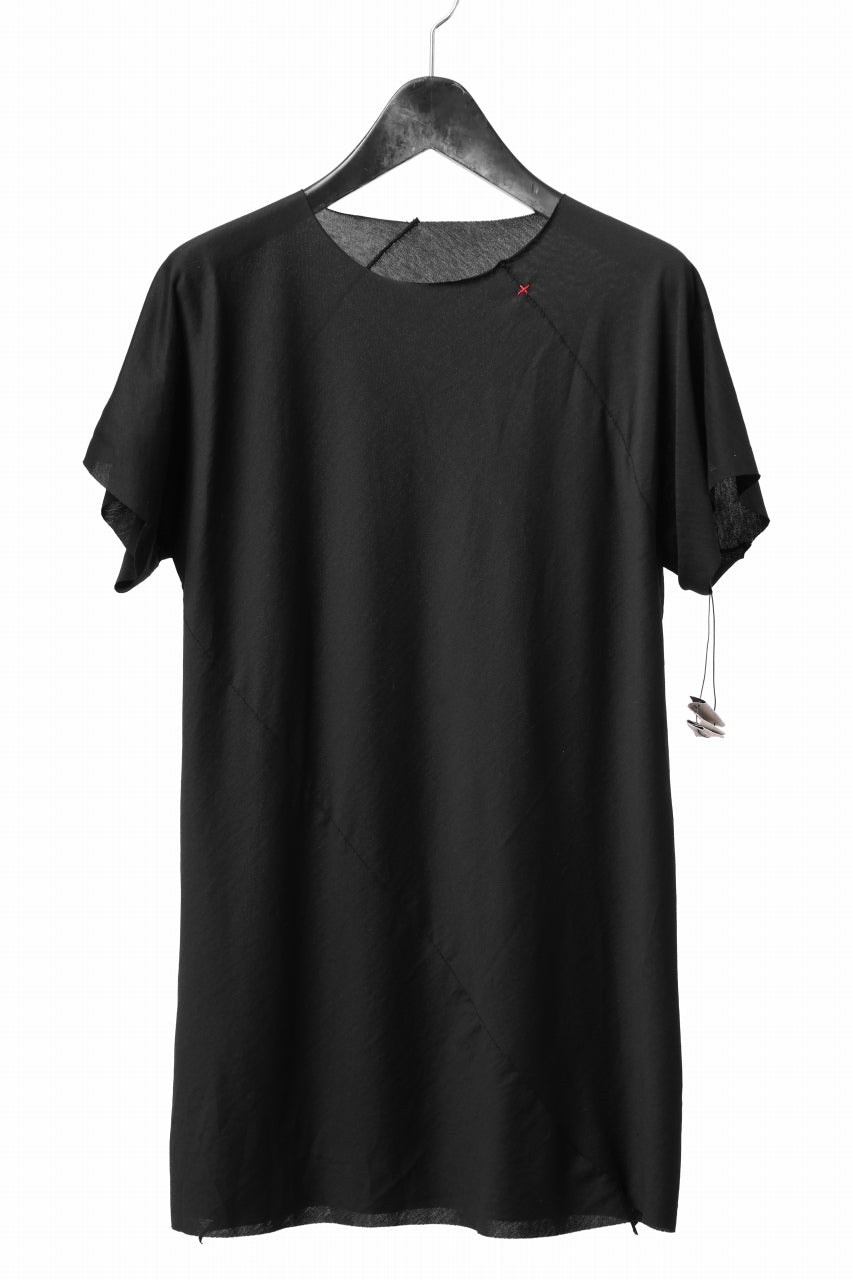 Load image into Gallery viewer, m.a+ short sleeve spiral t-shirt / T270C/JCL10 (BLACK)