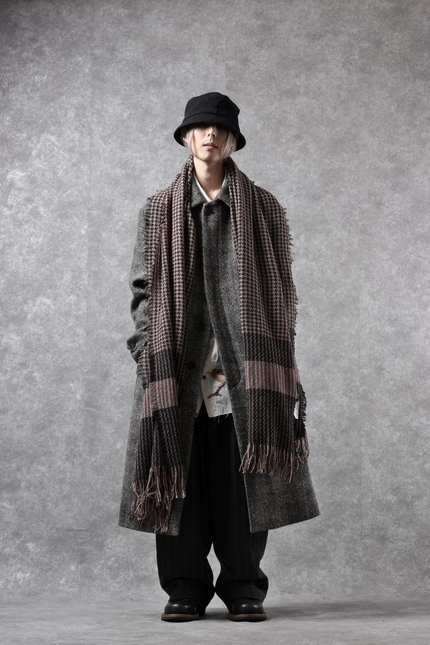 画像をギャラリービューアに読み込む, forme d'expression Poll Scarf (Wine PDP)