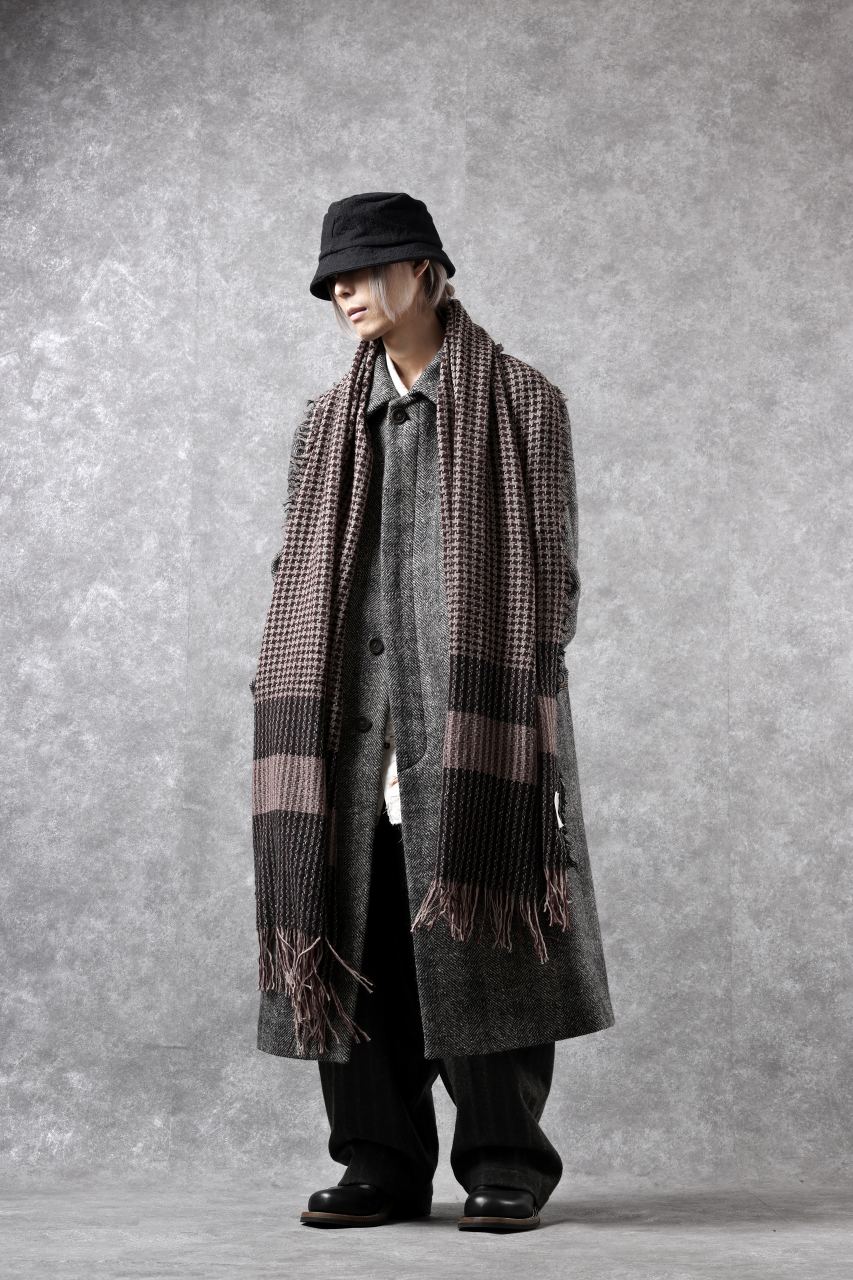 画像をギャラリービューアに読み込む, forme d'expression Poll Scarf (Wine PDP)