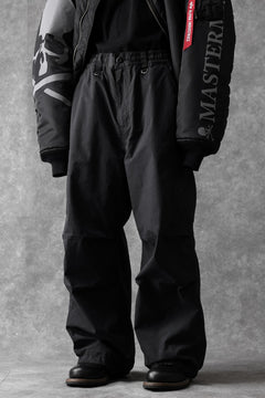 Load image into Gallery viewer, mastermind WORLD x ALPHA INDUSTRIES CARGO PANTS (BLACK)