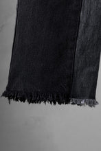 画像をギャラリービューアに読み込む, CHANGES x LOOM exclusive REMAKE REGULAR FIT DENIM PANTS / VINTAGE LEVI’S JEANS (BLACK #A)