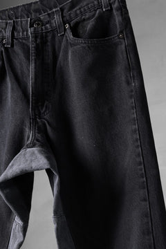 画像をギャラリービューアに読み込む, CHANGES x LOOM exclusive REMAKE REGULAR FIT DENIM PANTS / VINTAGE LEVI’S JEANS (BLACK #A)