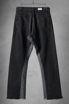 画像をギャラリービューアに読み込む, CHANGES x LOOM exclusive REMAKE REGULAR FIT DENIM PANTS / VINTAGE LEVI’S JEANS (BLACK #A)