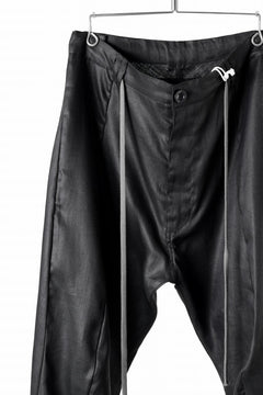 画像をギャラリービューアに読み込む, A.F ARTEFACT CARVED LONG PANTS / LINEN TWILL (BLACK)