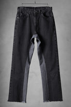 画像をギャラリービューアに読み込む, CHANGES x LOOM exclusive REMAKE REGULAR FIT DENIM PANTS / VINTAGE LEVI’S JEANS (BLACK #B)