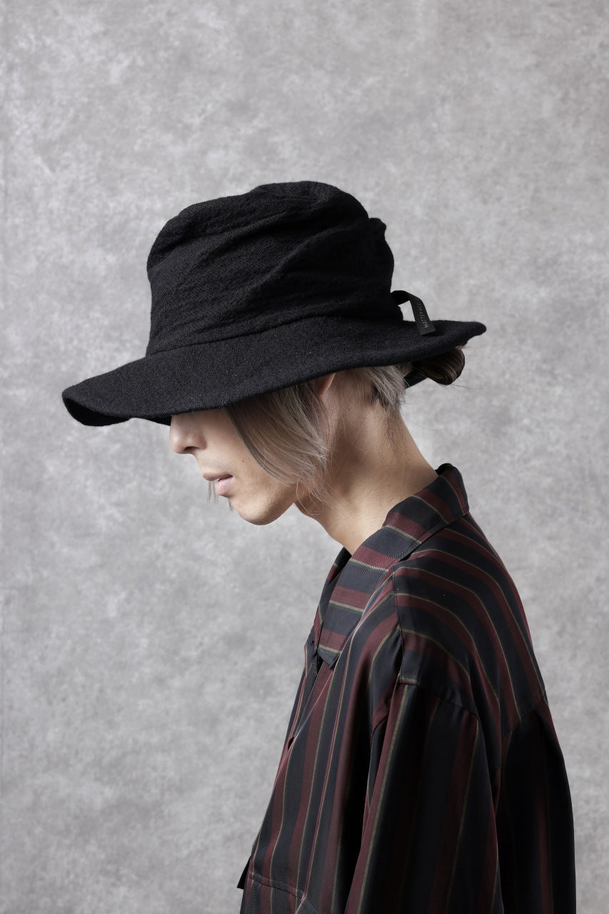 画像をギャラリービューアに読み込む, forme d&#39;expression Fedora Hat (Black)