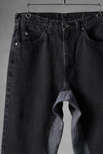 画像をギャラリービューアに読み込む, CHANGES x LOOM exclusive REMAKE REGULAR FIT DENIM PANTS / VINTAGE LEVI’S JEANS (BLACK #B)