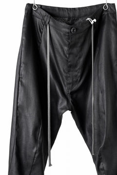 画像をギャラリービューアに読み込む, A.F ARTEFACT CURVED LONG PANTS / LINEN TWILL (BLACK)
