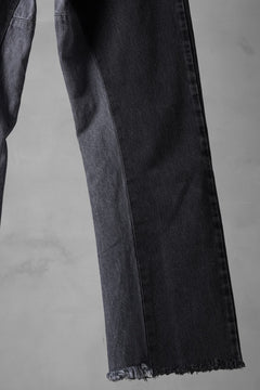 画像をギャラリービューアに読み込む, CHANGES x LOOM exclusive REMAKE REGULAR FIT DENIM PANTS / VINTAGE LEVI’S JEANS (BLACK #B)