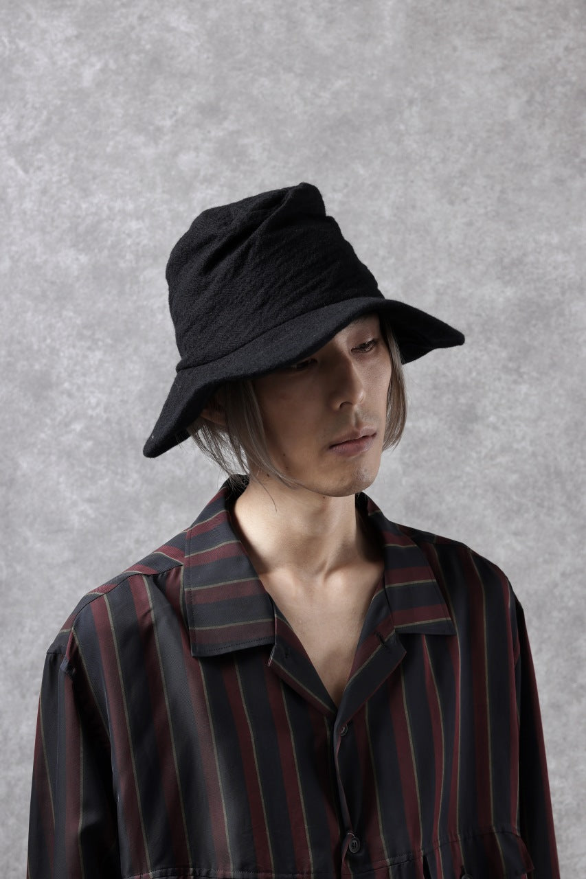 画像をギャラリービューアに読み込む, forme d&#39;expression Fedora Hat (Black)