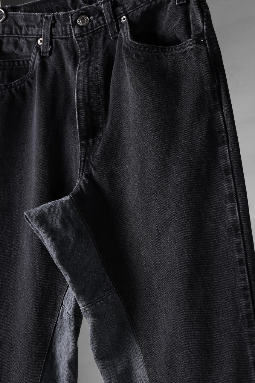 画像をギャラリービューアに読み込む, CHANGES x LOOM exclusive REMAKE REGULAR FIT DENIM PANTS / VINTAGE LEVI’S JEANS (BLACK #B)