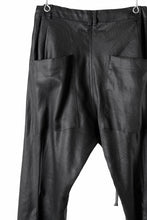 画像をギャラリービューアに読み込む, A.F ARTEFACT CURVED LONG PANTS / LINEN TWILL (BLACK)