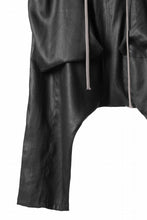 画像をギャラリービューアに読み込む, A.F ARTEFACT WIDE SARROUEL PANTS / LINEN TWILL (BLACK)