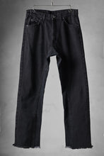 画像をギャラリービューアに読み込む, CHANGES x LOOM exclusive REMAKE REGULAR FIT DENIM PANTS / VINTAGE LEVI’S JEANS (BLACK #C)