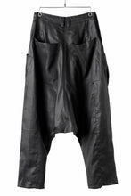画像をギャラリービューアに読み込む, A.F ARTEFACT WIDE SARROUEL PANTS / LINEN TWILL (BLACK)