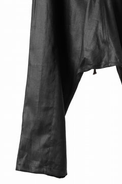 画像をギャラリービューアに読み込む, A.F ARTEFACT WIDE SARROUEL PANTS / LINEN TWILL (BLACK)