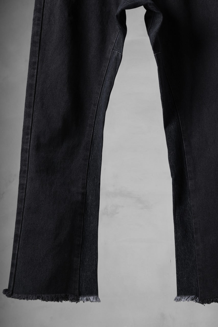 画像をギャラリービューアに読み込む, CHANGES x LOOM exclusive REMAKE REGULAR FIT DENIM PANTS / VINTAGE LEVI’S JEANS (BLACK #C)