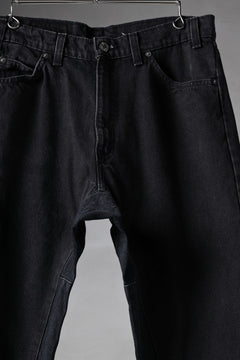 画像をギャラリービューアに読み込む, CHANGES x LOOM exclusive REMAKE REGULAR FIT DENIM PANTS / VINTAGE LEVI’S JEANS (BLACK #C)