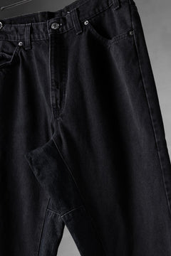 画像をギャラリービューアに読み込む, CHANGES x LOOM exclusive REMAKE REGULAR FIT DENIM PANTS / VINTAGE LEVI’S JEANS (BLACK #C)