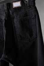 画像をギャラリービューアに読み込む, CHANGES x LOOM exclusive REMAKE REGULAR FIT DENIM PANTS / VINTAGE LEVI’S JEANS (BLACK #C)
