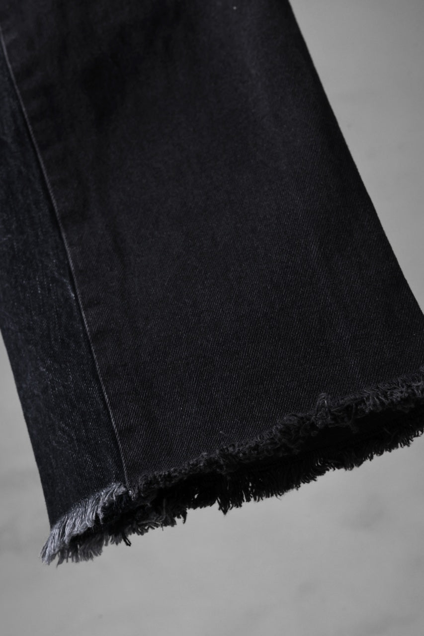 画像をギャラリービューアに読み込む, CHANGES x LOOM exclusive REMAKE REGULAR FIT DENIM PANTS / VINTAGE LEVI’S JEANS (BLACK #C)