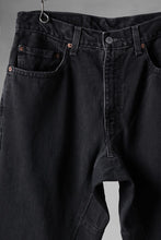 画像をギャラリービューアに読み込む, CHANGES x LOOM exclusive REMAKE REGULAR FIT DENIM PANTS / VINTAGE LEVI’S JEANS (BLACK #D)