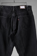 画像をギャラリービューアに読み込む, CHANGES x LOOM exclusive REMAKE REGULAR FIT DENIM PANTS / VINTAGE LEVI’S JEANS (BLACK #D)