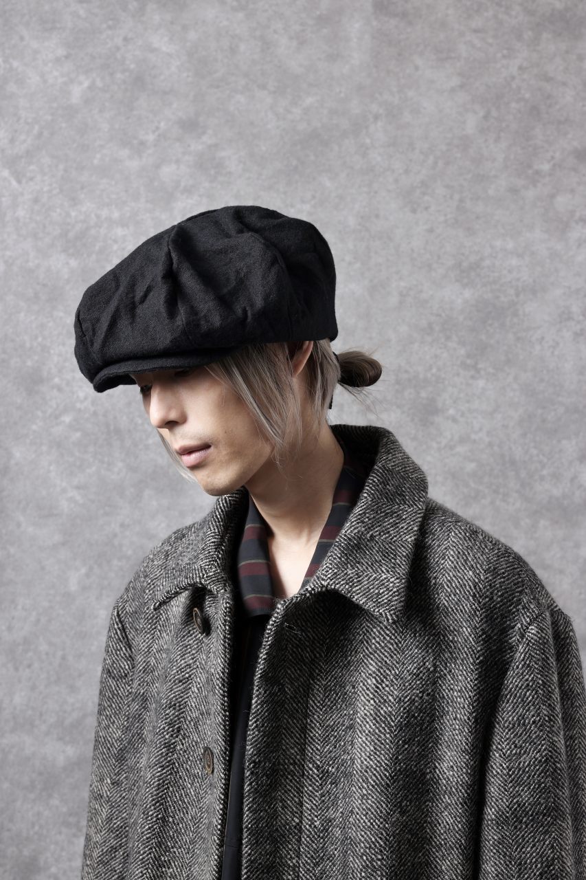 画像をギャラリービューアに読み込む, forme d&#39;expression Baker Hat (Black)